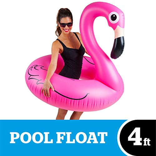 Big Mouth Inc. BMPF-PF Gonfiabile Flamingo, 122 x 120 x 108 cm, Rosa