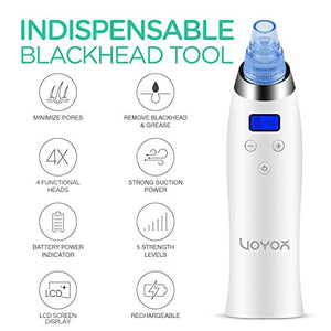 VOYOR 4-in-1 Aspiratore Togliere Punti Neri Professionale Aspira Neri... - Ilgrandebazar