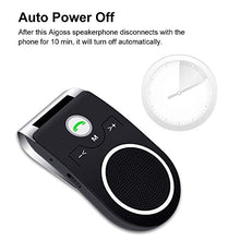Carica l&#39;immagine nel visualizzatore di Gallery, Aigoss Vivavoce Bluetooth Car Kit per Chiamate Viva Voce GPS e Musica...