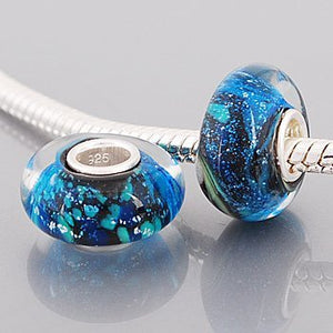 Andante-Stones Argento massiccio Sterling 925 originale, Vetro di murano... - Ilgrandebazar