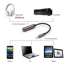 Carica l&#39;immagine nel visualizzatore di Gallery, VCE Cavo Prolunga Cuffie Adattatore Audio Jack 3.5mm Maschio a 6.35mm...