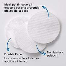 Carica l'immagine nel visualizzatore di Gallery, COTTON SOUND BASIC Dischetti Struccanti 100 Pezzi, Dischetti 100% Cotone, Adatti a Tutti i Tipi di Pelle, Ideali per la Rimozione del Trucco, Made in Italy