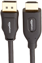 Carica l&#39;immagine nel visualizzatore di Gallery, AmazonBasics - Cavo DisplayPort/HDMI, 0.9 metri 0,9 m