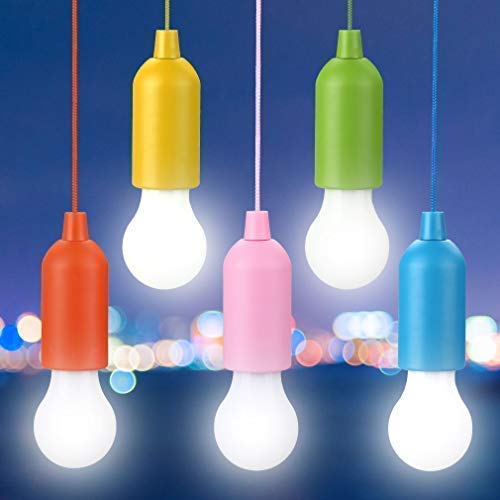 Lampada Pull Light lampadina LED a batteria da appendere