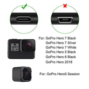 Suptig Cavo di ricarica tipo C per Gopro Hero 7 Black 7 Silver...