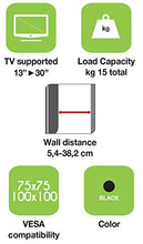 Carica l'immagine nel visualizzatore di Gallery, Techly 025336 Supporto a Muro per TV LED LCD 13-30" Full-Motion Nero - Ilgrandebazar