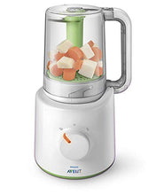 Carica l&#39;immagine nel visualizzatore di Gallery, Philips Avent SCF870/20 EasyPappa - Cuocipappa Multifunzione 2 in 1, BLANCO - Ilgrandebazar