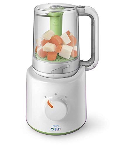 Philips Avent SCF870/20 EasyPappa - Cuocipappa Multifunzione 2 in 1, BLANCO - Ilgrandebazar