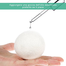 Carica l'immagine nel visualizzatore di Gallery, Anpro Set di 8 Pezzi Palline Lana per Asciugatrice, Pallina 7.5CM - Ilgrandebazar