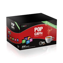 Carica l&#39;immagine nel visualizzatore di Gallery, 100 CAPSULE POP CAFFE&#39; MIX COMPATIBILI LAVAZZA ESPRESSO POINT DECISO INTENSO...