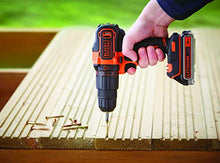 Carica l&#39;immagine nel visualizzatore di Gallery, BLACK &amp; DECKER Black + Decker bdchd18s32-QW Trapano a percussione Senza Fili... - Ilgrandebazar