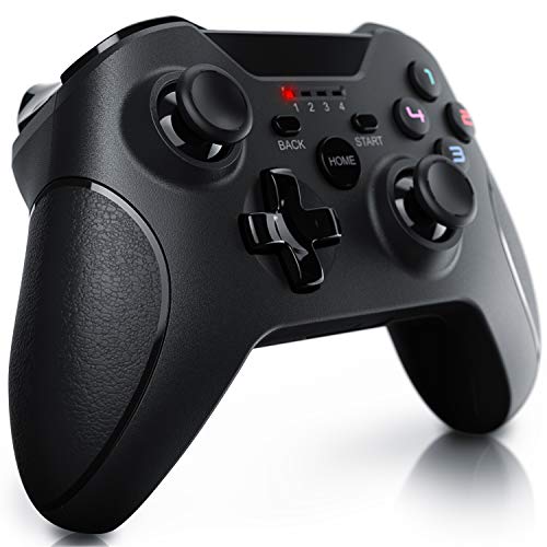 CSL - Gamepad wireless per PC - Design Xbox - USB dongle da 2,4 Ghz - Stick...