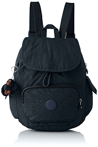Kipling City Pack S, Zaini Donna, grigio, 27x33.5x19 cm Blu (True Navy)