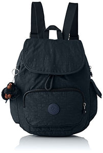 Kipling City Pack S, Zaini Donna, grigio, 27x33.5x19 cm Blu (True Navy)