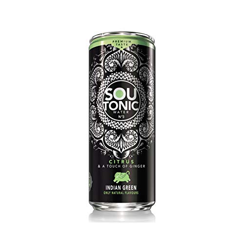 Sou Tonic Citrus & Touch of Ginger - 33cl (Quinine Naturelle) [Confezione da...