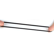 Carica l&#39;immagine nel visualizzatore di Gallery, 30 Pezzi Grande Nero Elasticizzato Elastico Elastici per Capelli di one - Ilgrandebazar
