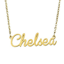 Carica l&#39;immagine nel visualizzatore di Gallery, Nome Collana personalizzata, nome Cursive Font Made with Name... - Ilgrandebazar