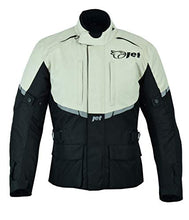 Carica l'immagine nel visualizzatore di Gallery, Jet Giacca da moto uomo in tessuto impermeabile 2XL (44" - 46"), Argento.