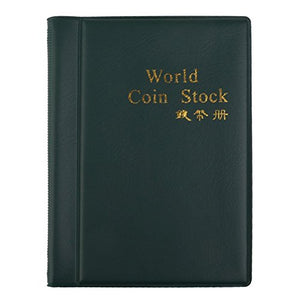 VORCOOL Raccoglitore per Monete da Collezione Album Portamonete 120 Tasche - Ilgrandebazar