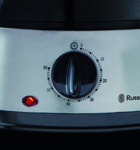 Carica l&#39;immagine nel visualizzatore di Gallery, Russell Hobbs 19270-56 Vaporiera, 800 Watt, 9 Litri, Acciaio Inossidabile,...