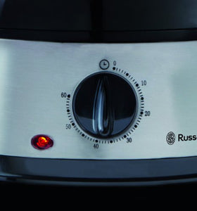 Russell Hobbs 19270-56 Vaporiera, 800 Watt, 9 Litri, Acciaio Inossidabile,...