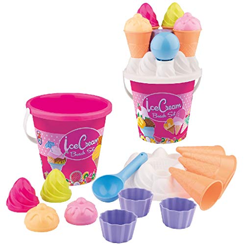 Androni Giocattoli AND1292-0000 - Set Mare Cup Cake Gelati, Colori Assortiti
