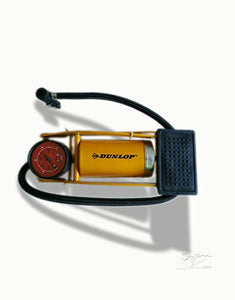 Dunlop - pompa a pedale, ad aria, da bicicletta e auto, a... - Ilgrandebazar