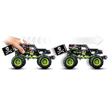 Carica l&#39;immagine nel visualizzatore di Gallery, LEGO 42118 Technic Monster Jam Grave Digger, Kit 2 in 1 da Monster Truck a Buggy Fuoristrada con Azione Pull-Back, Giochi per Bambini, Ragazzi e Ragazze dai 7 Anni