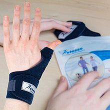 Carica l'immagine nel visualizzatore di Gallery, Tutore Pollice Stecca Pollice. Spiga Blu Actesso. Ideale per Destra,