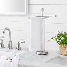 Carica l&#39;immagine nel visualizzatore di Gallery, Set di accessori per il bagno in acciaio spazzolato della collezione... - Ilgrandebazar