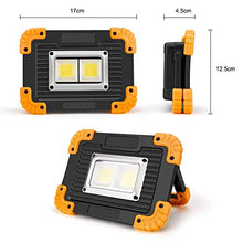 Carica l'immagine nel visualizzatore di Gallery, Coquimbo Faro Luce LED Portatile, 10W 750LM Lampada da Lavoro 1 Pack