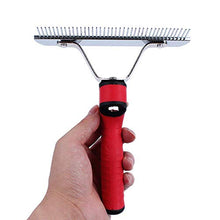 Carica l&#39;immagine nel visualizzatore di Gallery, ASOCEA Pet Dog Grooming extra-large rastrello pettine Deshedding Tool beauty...