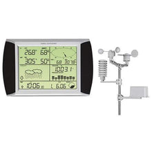 Carica l&#39;immagine nel visualizzatore di Gallery, Velleman 406062 Stazione Meteo radiocontrollata WS1080, Touch Screen, grau
