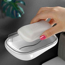 Carica l'immagine nel visualizzatore di Gallery, Okaytec Portasapone da Lavabo - Bagno a Muro Adesivo (Design...