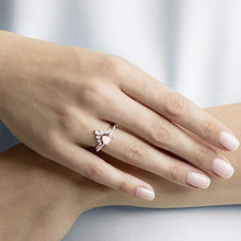 Carica l&#39;immagine nel visualizzatore di Gallery, Swarovski Set di Anelli One, Cristallo Multicolore, Placcato nella tonalità... - Ilgrandebazar