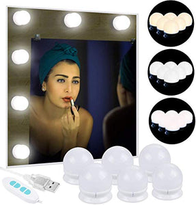 Anpro Luci Da Specchio - Kit per Stile Hollywood Trucco 6... - Ilgrandebazar