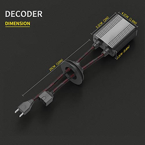 Lampadine Decoder per H7 LED Cancellare Errore Avviso