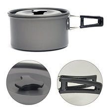 Carica l'immagine nel visualizzatore di Gallery, AUTOPkio Set di stoviglie da Campeggio, Portatile Leggero Outdoor Cookset...