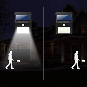 Luce Solare Led Esterno, 【180° Super Luminoso-4 Pezzi】Yacikos 40 LED Lampada...