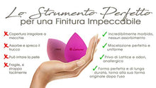Carica l&#39;immagine nel visualizzatore di Gallery, Spugnetta Make Up Beauty Trucco Blender - Spugna Fondotinta - Applicare...