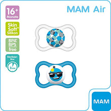 Carica l'immagine nel visualizzatore di Gallery, MAM 226311 - Ciuccio"Air" in silicone per bambini dai 16 mesi su,...