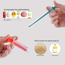 Carica l'immagine nel visualizzatore di Gallery, qipuneky Animali Dispenser Medicina, Medicine Feeder Strumento di...