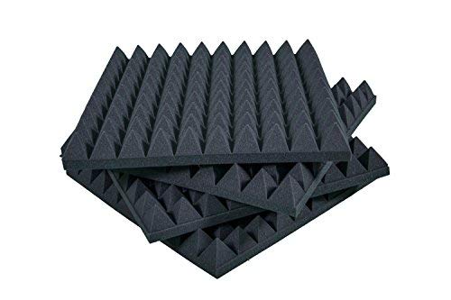Pannelli Fonoassorbenti Piramidali Correzione Acustica 50x50x6 D25 Pacco Da... - Ilgrandebazar