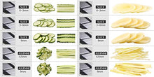 Carica l&#39;immagine nel visualizzatore di Gallery, Affettatrice Mandolina Regolabile della Harcas. Perfetta per Affettare Cibo,...
