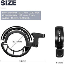 Carica l'immagine nel visualizzatore di Gallery, SGODDE Campanello per Bicicletta, Design Moderno, può Essere Montato su...