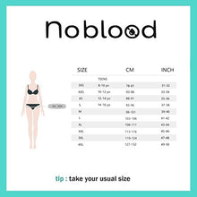 Carica l&#39;immagine nel visualizzatore di Gallery, NoBlood Mutande Assorbenti Mestruali = 2 tamponi - Lavabili - XS, Pizzo-pack