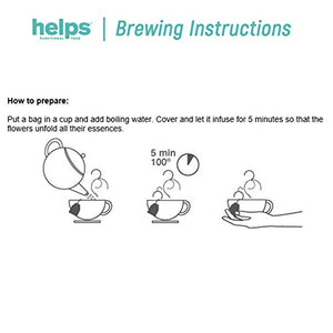 HELPS INFUSI - Infuso biologico per bambini e neonati con camomilla, anice...
