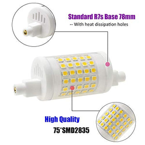 10W R7S Dimmerabile, Confezione da 2, lampadina a LED J78 78mm Bianco... - Ilgrandebazar