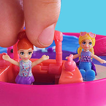 Carica l&#39;immagine nel visualizzatore di Gallery, Polly Pocket Cofanetto Piscina dei Fenicotteri, Playset con 2 Bambole, Un... - Ilgrandebazar
