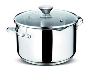 Lagostina Set Smart 9 Pezzi, Acciaio Inossidabile, Argento, 22 cm - Ilgrandebazar